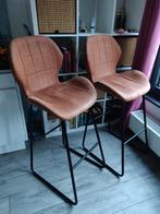 Chaises hautes / tabouret bar, Avec repose-pieds, 2 tabourets, Comme neuf, Enlèvement