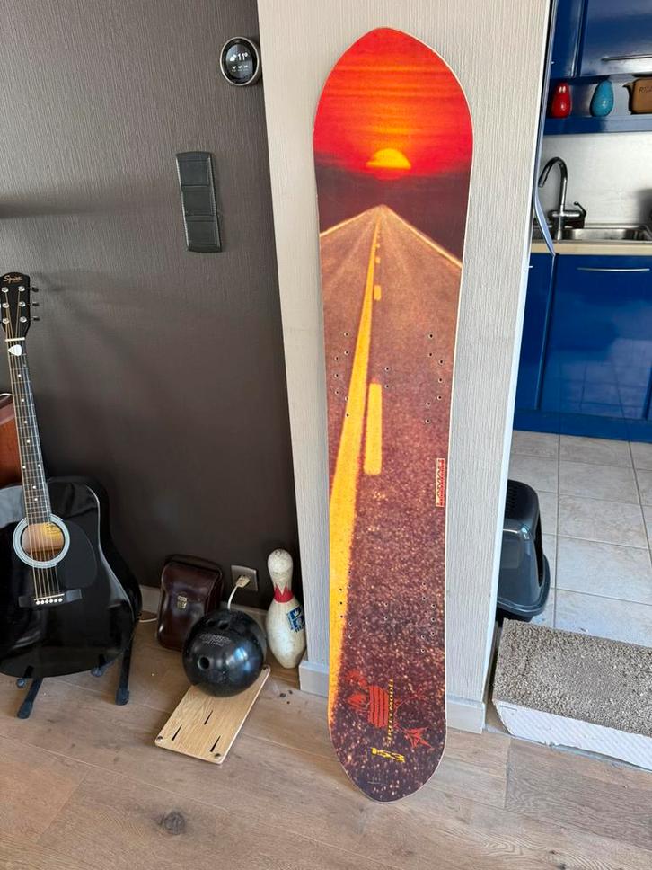 Vintage /retro .. snowboard laMar street model 153, Sport en Fitness, Snowboarden, Gebruikt, Board, Ophalen