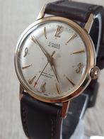 Vintage horloge Claudex, 21 rubis, Swiss made,50s, Handtassen en Accessoires, Horloges | Heren, Ophalen