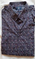 Shirt met lange mouwen - XXL - blauw met patronen - STATE OF, Ophalen of Verzenden, Zo goed als nieuw, Blauw, Overige halswijdtes
