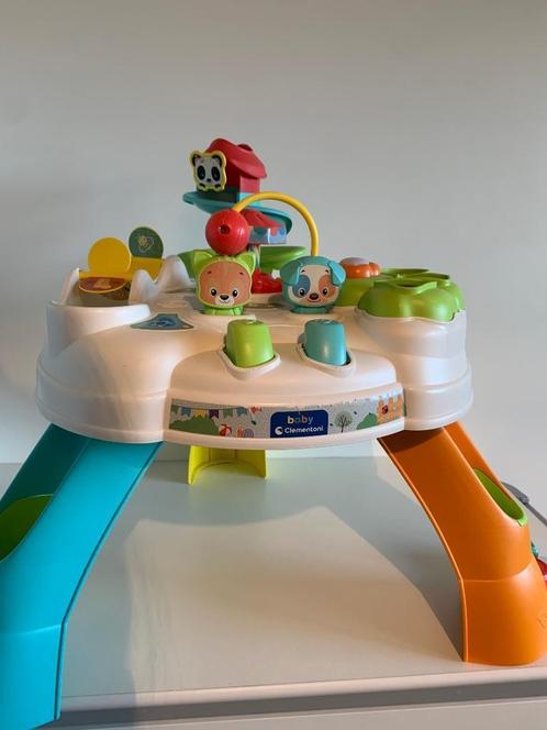 Activiteitentafel Clementoni Park Animals, Kinderen en Baby's, Speelgoed | Babyspeelgoed, Gebruikt, Overige typen, Met licht, Met geluid