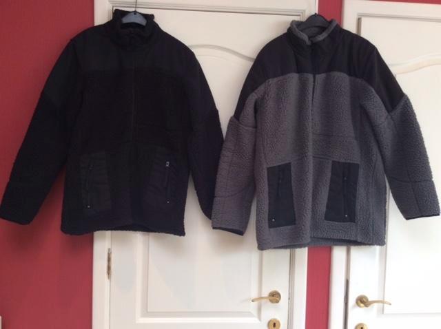 Te koop 2 jassen in teddy maat M +XL, Vêtements | Hommes, Vestes | Hiver, Comme neuf, Taille 56/58 (XL), Noir, Enlèvement ou Envoi