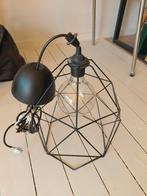 Ikea zwarte hanglamp met lamp, Ophalen, Gebruikt