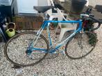 Fiets retro blauw, Fietsen en Brommers, Fietsen | Racefietsen, Ophalen, Gebruikt, Overige merken