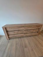 OTTIZ dressoir/dressoir 2 schuifdeuren scharlakenrood eiken, Doe-het-zelf en Bouw, Hout en Planken, Ophalen, Zo goed als nieuw