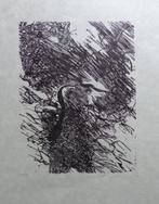 MARTIN BAEYENS / LOT VAN 2 STUKS / ZW-W LITHO / 51x34cm SIG, Enlèvement ou Envoi