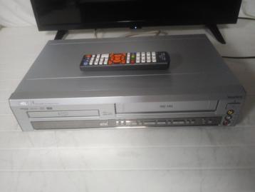 Philips DVD-740VR, combi DVD speler/VHS video recorder beschikbaar voor biedingen