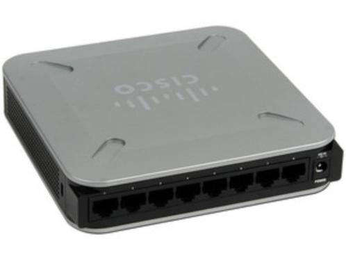 Cisco 8 Port 10/100 Switch w/ Power over Ethernet Model SD20, Computers en Software, Netwerk switches, Gebruikt, Ophalen of Verzenden
