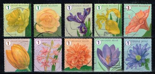 Postzegels uit Belgie - K 3744 - bloemen, Postzegels en Munten, Postzegels | Europa | België, Gestempeld, Frankeerzegel, Overig