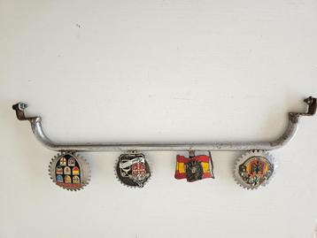 vintage badge bar voor oldtimer, Enlèvement ou Envoi, Pièces Oldtimer ou Ancêtre