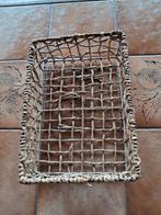 Habitat rieten opbergmand, Huis en Inrichting, Mand, Ophalen of Verzenden, Zo goed als nieuw, Riet