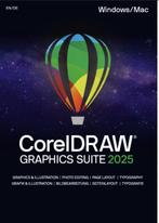 Coreldraw graphics suite 2025  pakket met licentiecode, Computers en Software, Ophalen