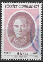 Turkije 1996 - Yvert 2820 - Beeltenis van Ataturk (ST), Postzegels en Munten, Verzenden, Gestempeld