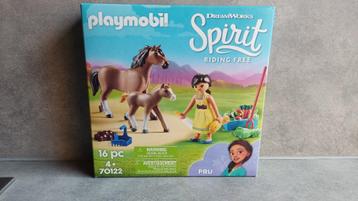 playmobil 70122 pru met paard en veulen (dreamworks spirit) beschikbaar voor biedingen