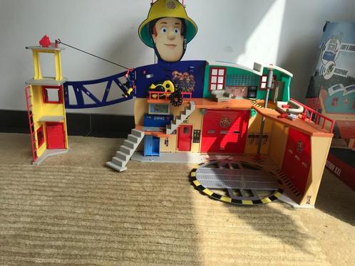 Brandweerman Sam XXL brandweerkazerne, Kinderen en Baby's, Speelgoed | Overig, Zo goed als nieuw, Jongen of Meisje, Ophalen