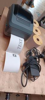 Imprimante thermique Zebra bureau GX420t étiquettes.., Informatique & Logiciels, Enlèvement ou Envoi, Aures, Imprimante thermique