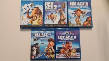 Ice Age 1-5 (volledige set aparte films) beschikbaar voor biedingen