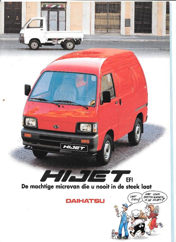 DAIHATSU HIJET 1995, Livres, Autos | Brochures & Magazines, Comme neuf, Autres marques, Enlèvement ou Envoi