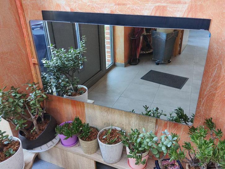 Radiateur vitre miroir 2000 Watts fonction ECO, Doe-het-zelf en Bouw, Verwarming en Radiatoren, Zo goed als nieuw, Radiator, 800 watt of meer