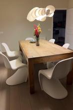 6 stuks Verner Panton Chair door VITRA in perfecte staat, Huis en Inrichting, Ophalen, Kunststof, Wit, Zo goed als nieuw