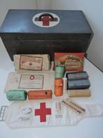 1940 ABBL MEDISCHE SERVICEKOFFER + UITRUSTING, Verzamelen, Ophalen of Verzenden
