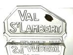 Val Saint Lambert kristallen dealer sign perfecte staat, Antiek en Kunst, Antiek | Glaswerk en Kristal, Ophalen of Verzenden