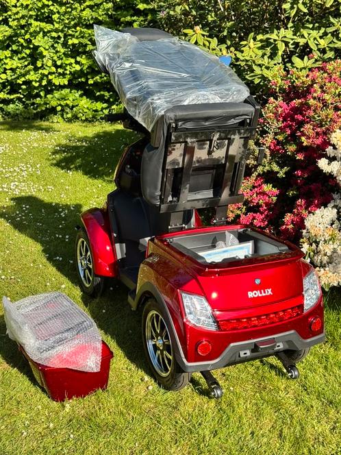 2025 | Nieuwe Rollex elektrische scootmobiel 25 km/u scooter, Diversen, Rolstoelen, Nieuw, Elektrische rolstoel, Inklapbaar, Ophalen of Verzenden