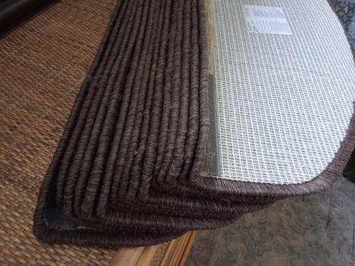 MERADISO Trapmatten set, Huis en Inrichting, Stoffering | Vloerbedekking, Zo goed als nieuw, Tapijttegels, Bruin, minder dan 10 m²