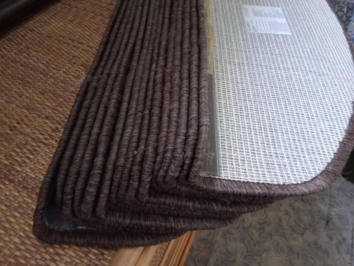 MERADISO Trapmatten set, Huis en Inrichting, Stoffering | Vloerbedekking, Zo goed als nieuw, Tapijttegels, Bruin, minder dan 10 m²