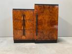 Art Deco kast in notenhout, Ophalen