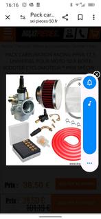 Kit complet carburateur 17,5 universel, Vélos & Vélomoteurs, Enlèvement ou Envoi, Yamaha, Carburateur