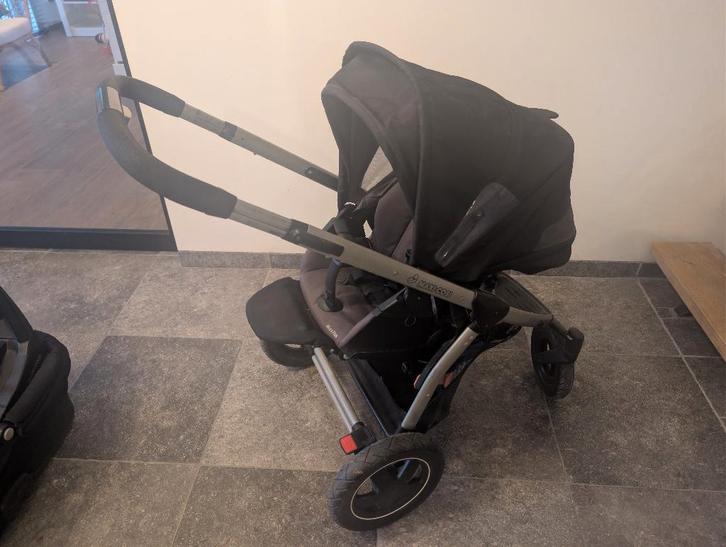 Overcomplete kinderwagen set met 2 autostoel adapter, Kinderen en Baby's, Kinderwagens en Combinaties, Zo goed als nieuw, Combiwagen