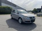 VW POLO 2009 9N SILVER EDITIE 120DKM! GEKEURD&GARANTIE, Auto's, Voorwielaandrijving, Stof, Zwart, 1196 cc