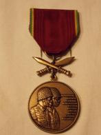 Zaire Médaille commémorative des Opérations du Shaba, Ophalen of Verzenden, Landmacht, Lintje, Medaille of Wings