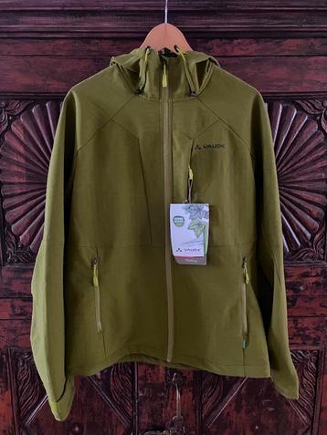 Vaude heren softshell jas met kap in maat 48 = maat S beschikbaar voor biedingen