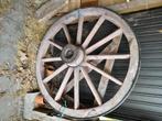 Antieke grote wielen, Antiquités & Art, Antiquités | Outils & Instruments, Enlèvement