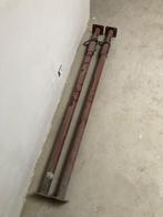 2 bouwstempels, metsersschoor 160-290 cm, Doe-het-zelf en Bouw, Steigers, Ophalen, Zo goed als nieuw