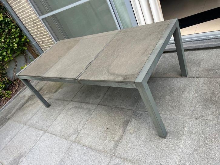 Prachtige TUINMEUBELEN : EETTAFEL + 6 STOELEN, Tuin en Terras, Tuinsets en Loungesets, Zo goed als nieuw, Tuinset, Rotan, 6 zitplaatsen