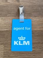 KLM badge met clip en meetlat, Verzamelen, Ophalen