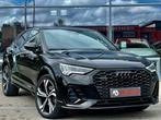 Audi Q3 45TFSI QUATTRO TVAC SPORTBACK S-LINE S-TRONIC, Auto's, Audi, Automaat, Gebruikt, Zwart, Bedrijf