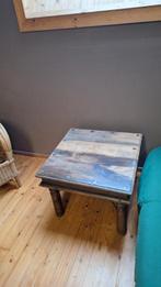 tafeltje, 45 tot 60 cm, Gebruikt, Vierkant, Ophalen of Verzenden