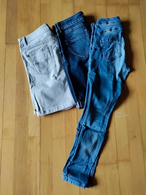 2 korte broeken, 1 lange broek, Vêtements | Femmes, Jeans, Comme neuf, W30 - W32 (confection 38/40), Enlèvement