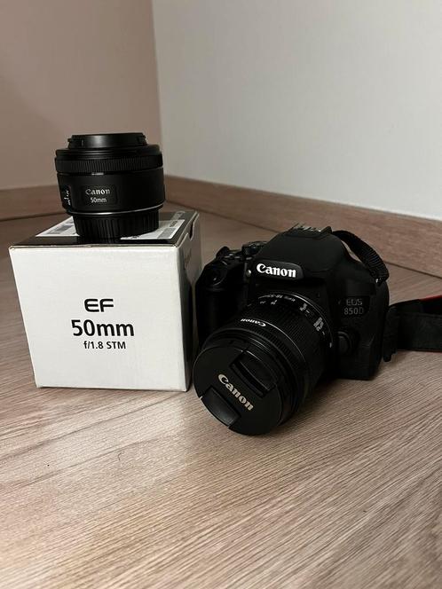 Canon EOS 850D (reflex numérique), TV, Hi-fi & Vidéo, Appareils photo numériques, Utilisé, Reflex miroir, Canon, Enlèvement ou Envoi