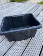 4 bakken in zwart, Ophalen, Tuin, Kunststof, Minder dan 60 cm