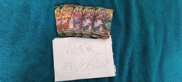 5 Pokémon Darkness Ablaze Booster packs sealed beschikbaar voor biedingen