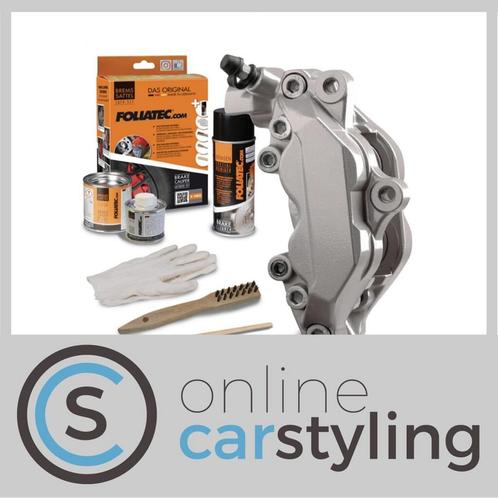 FOLIATEC REMKLAUWLAKSET – ELEPHANT GREY – 3 COMPONENTEN, Auto-onderdelen, Remmen en Aandrijving, Nieuw, Ophalen of Verzenden