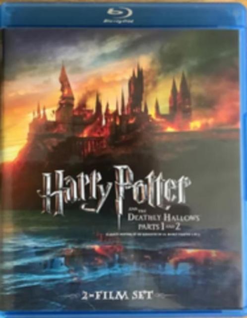 Harry Potter and Deathly Hallows Parts 1 & 2 Blu-ray 4disc, CD & DVD, Blu-ray, Utilisé, Aventure, Enlèvement ou Envoi