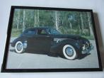 CORD 810 / 812 SEDAN, FOTO IN KADER, Verzamelen, Foto, Ophalen of Verzenden, Zo goed als nieuw, Voor 1940