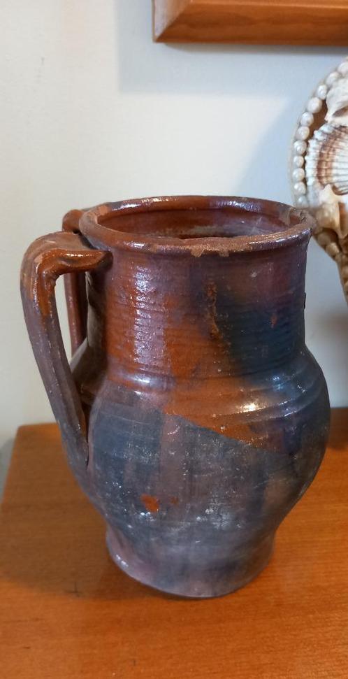 Ancien pot terre cuite Italie Pouilles pignata, Antiquités & Art, Antiquités | Céramique & Poterie, Enlèvement ou Envoi