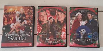 3 Kerst dvd's Hallmark